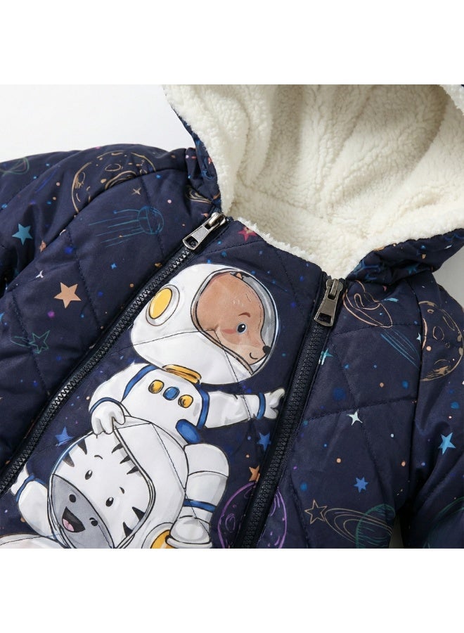 Newborn Nasa Double Face Jumpsuit - Image 4